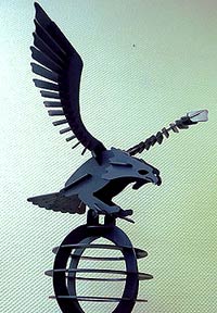 металлический сувенирный орел